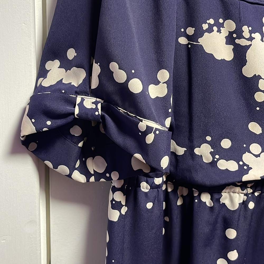 Jessica Simpson Navy Dress Size 18W - Picture 4 of 10